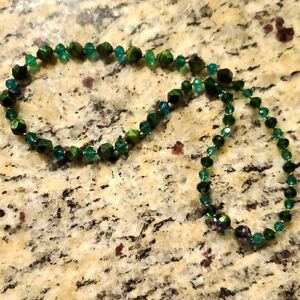 Beautiful green necklace